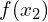 f(x_2)