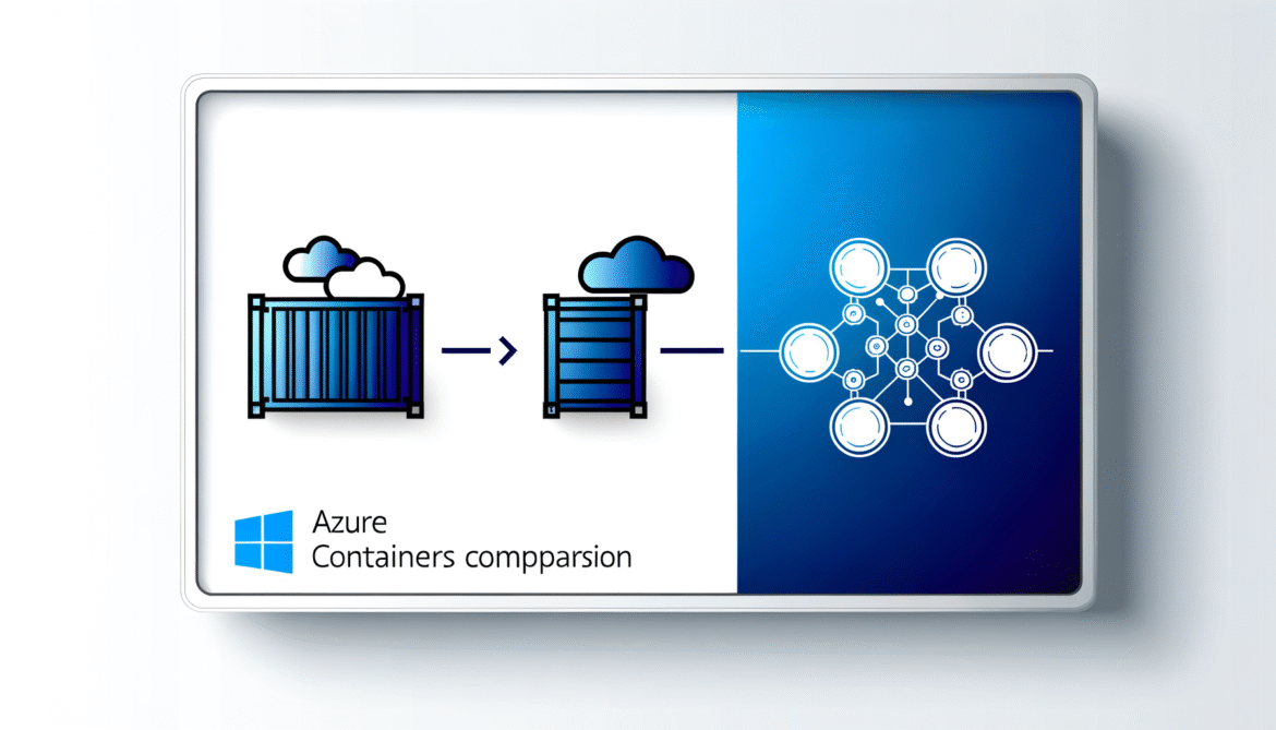 Azure Container Services Comparison: Container Apps vs Container Instances vs AKS – Part 1: Overview and Core Differences