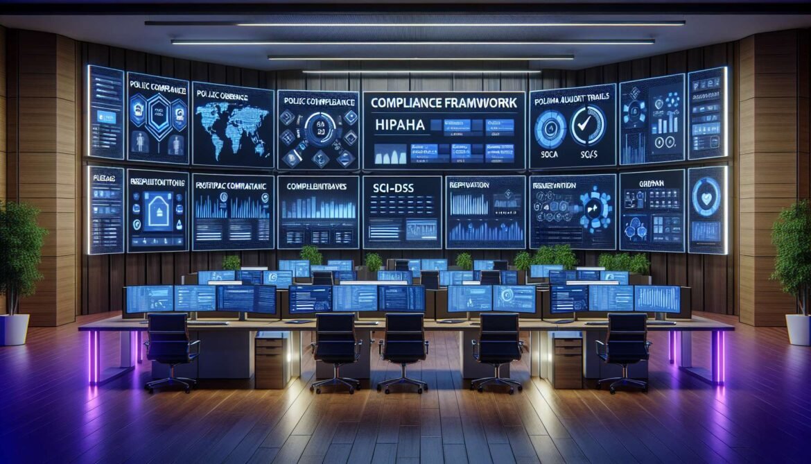 Enterprise Compliance Automation: HIPAA, SOC 2, GDPR, and PCI-DSS Implementation with Azure Policy and Blueprints