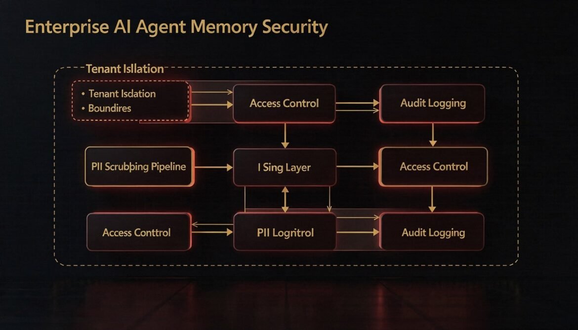 AI Agents with Memory Part 7: Memory Security and Privacy – Tenant Isolation, PII Scrubbing, and Access Control