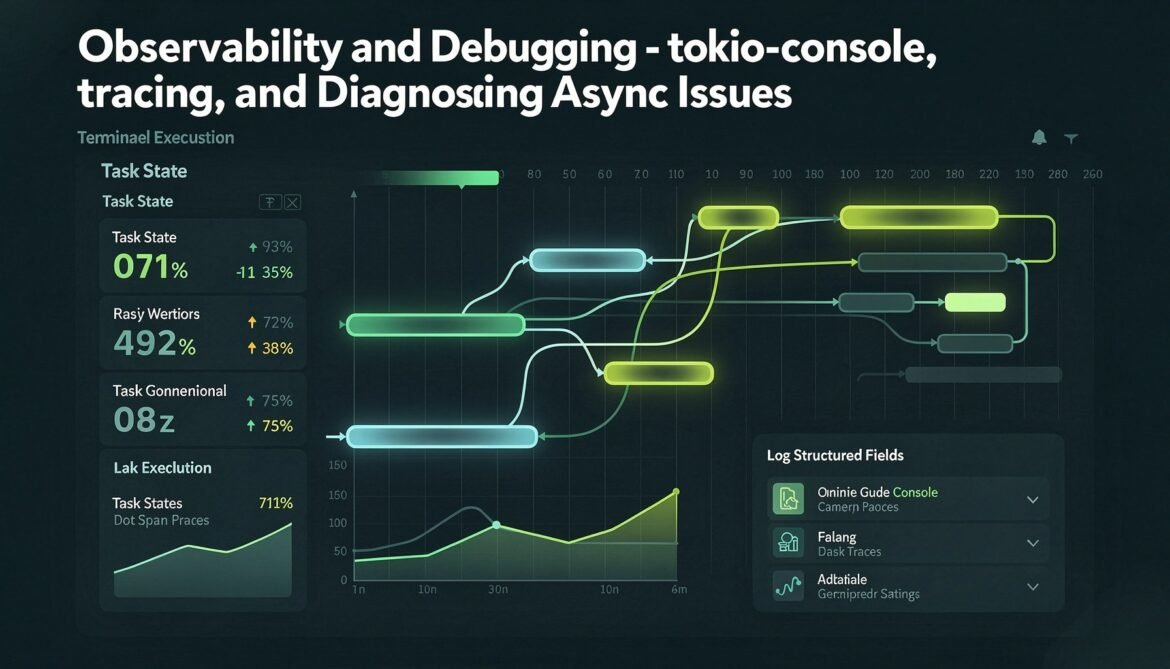 Async Rust with Tokio Part 9: Observability and Debugging – tokio-console, tracing, and Diagnosing Async Issues