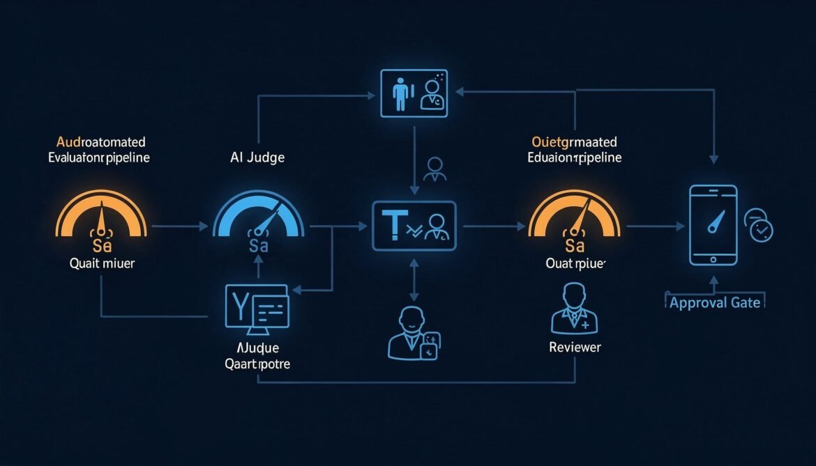 Evaluating LLM Output Quality in Production: LLM-as-Judge and Human Feedback Loops