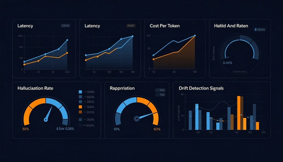 LLM Metrics That Actually Matter: Latency, Cost, Hallucination Rate, and Drift